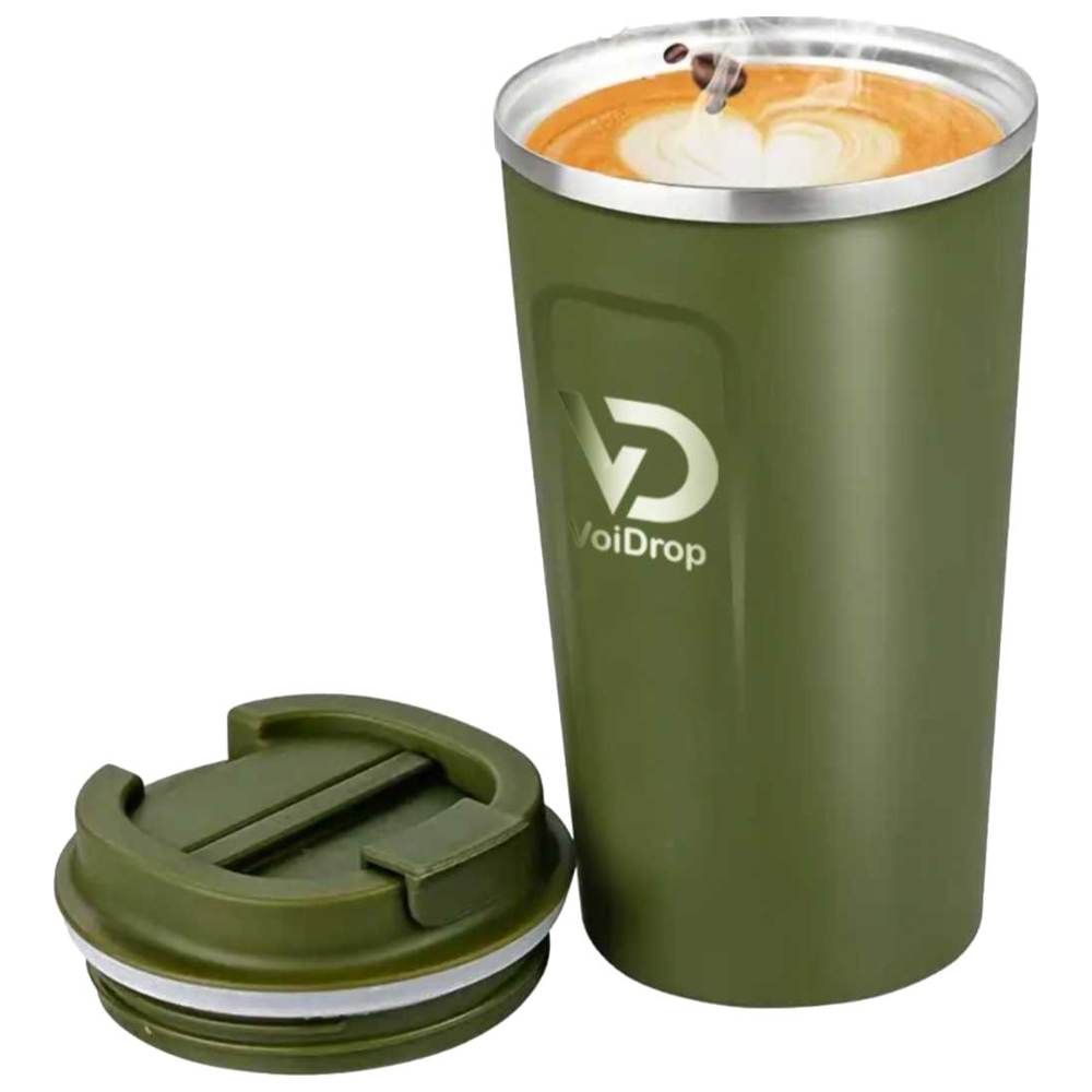 Voidrop - Insulated Tumbler Coffee Travel Mug w/ Lid - Hunter Green - 500 ml