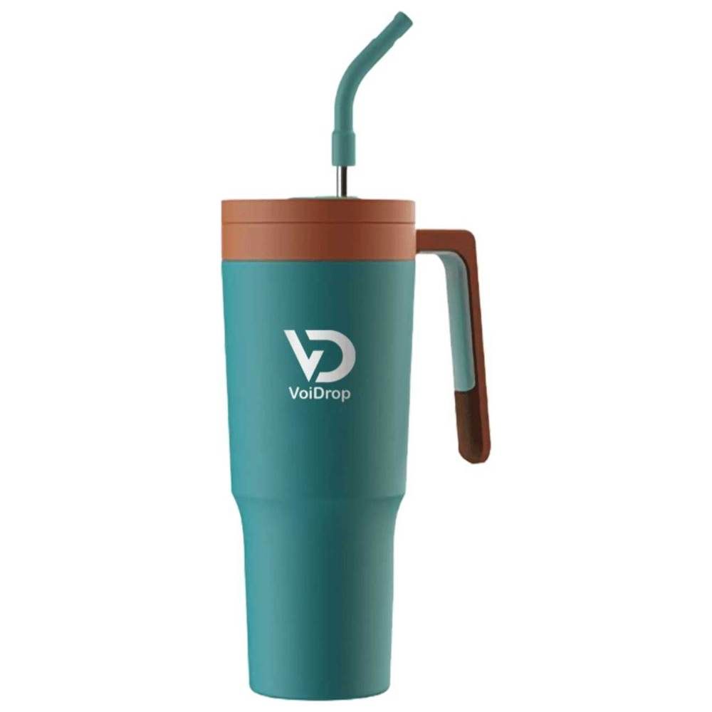 Voidrop - FlowState Insulated Travel Mug w/ Straw Lid - Forest Green - 1200 ml
