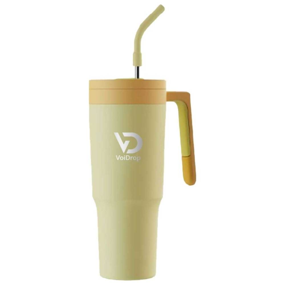 Voidrop - Insulated Travel Mug w/ Straw Lid - Pistachio Green - 1200 ml