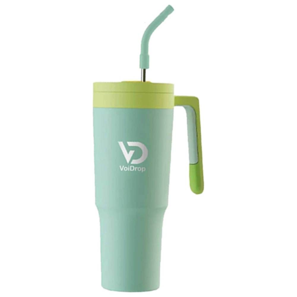Voidrop - FlowState Insulated Travel Mug w/ Straw Lid - Seaweed Green - 1200 ml
