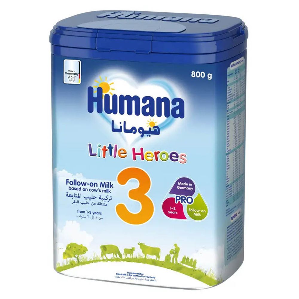 Humana - Little Heroes 3 Follow On Milk Formula - 800 gm