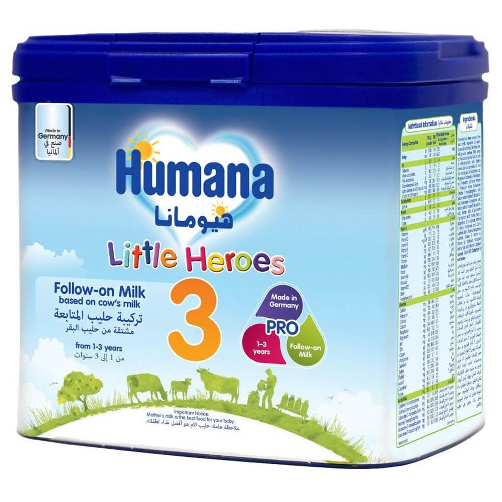 Humana - Little Heroes 3 Follow On Milk Formula - 400 gm