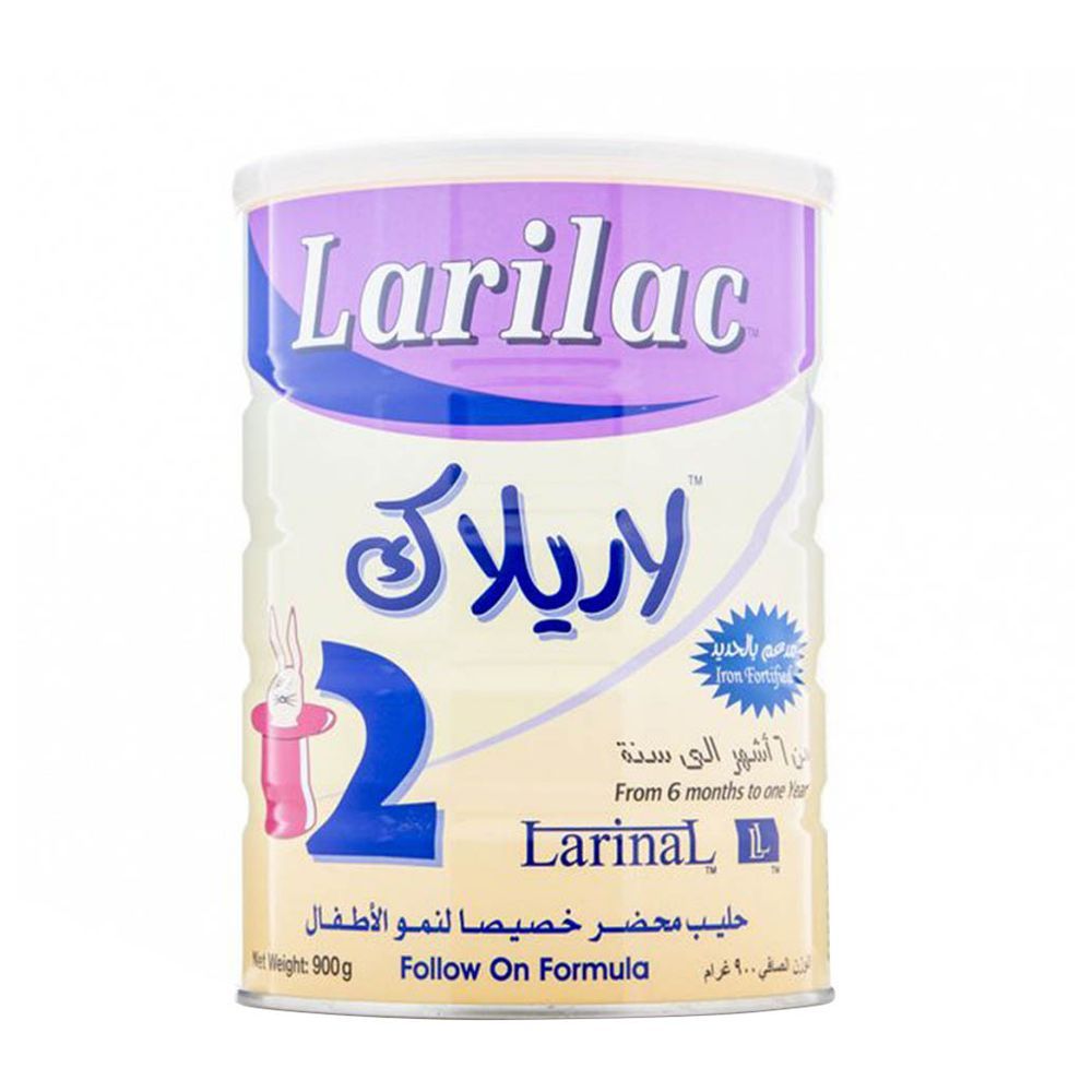 لاريلاك - مسحوق حليب الأطفال رقم 2 - 900 جم