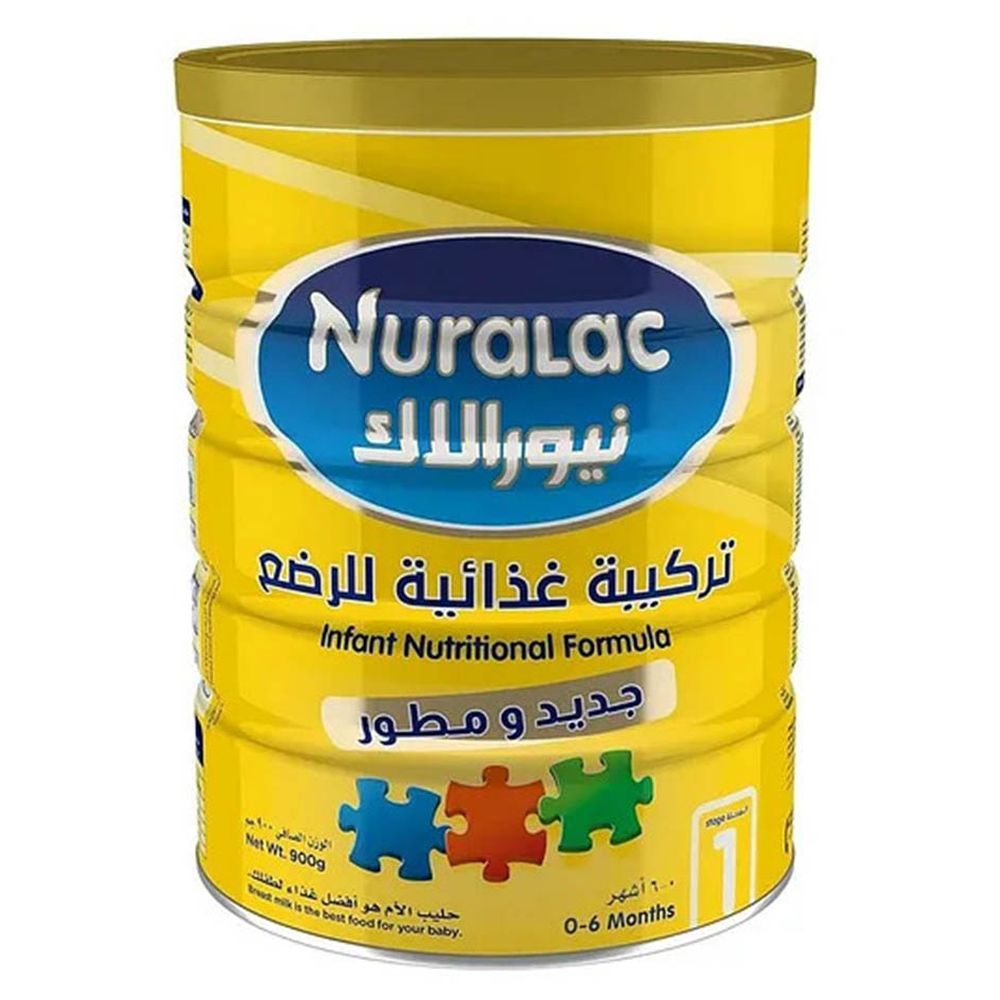 Nuralac - Growing Up Stage 1 Milk Powder - 900 gm