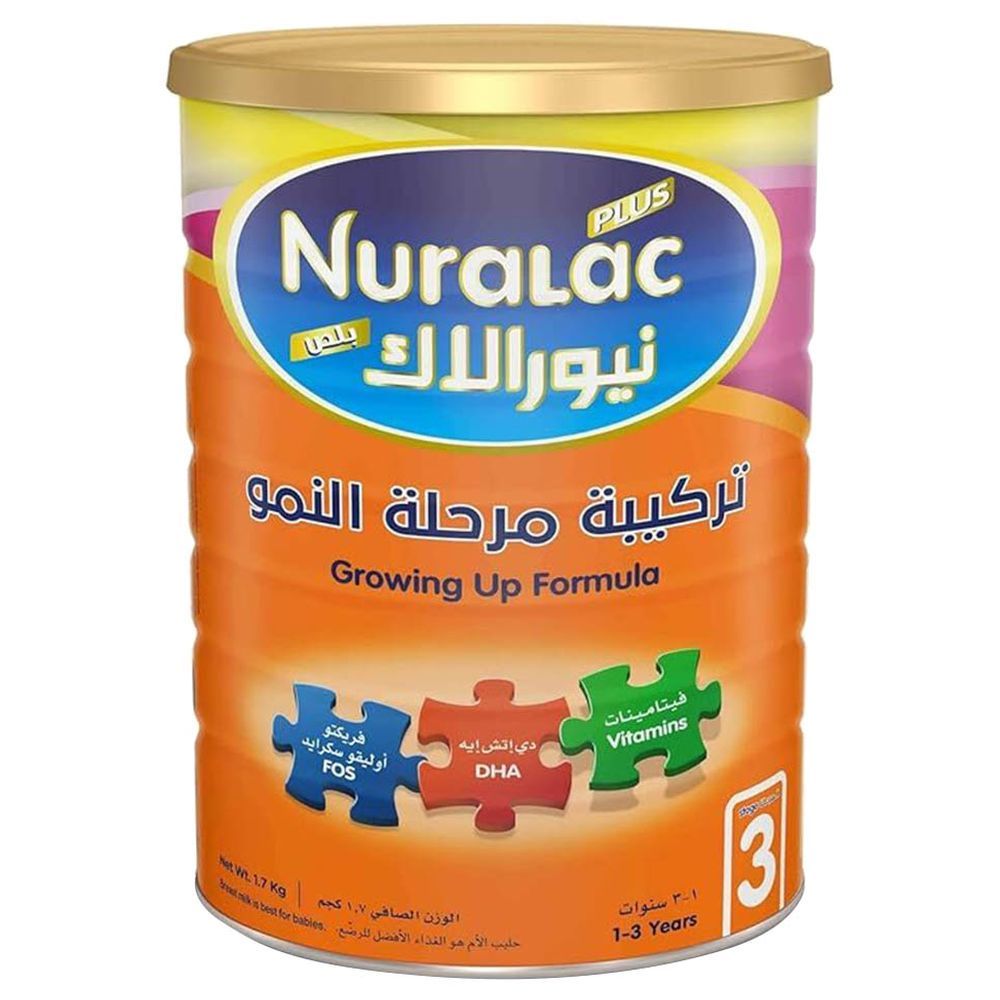 Nuralac - Stage 3 Growing Up Milk Powder - 1700 gm