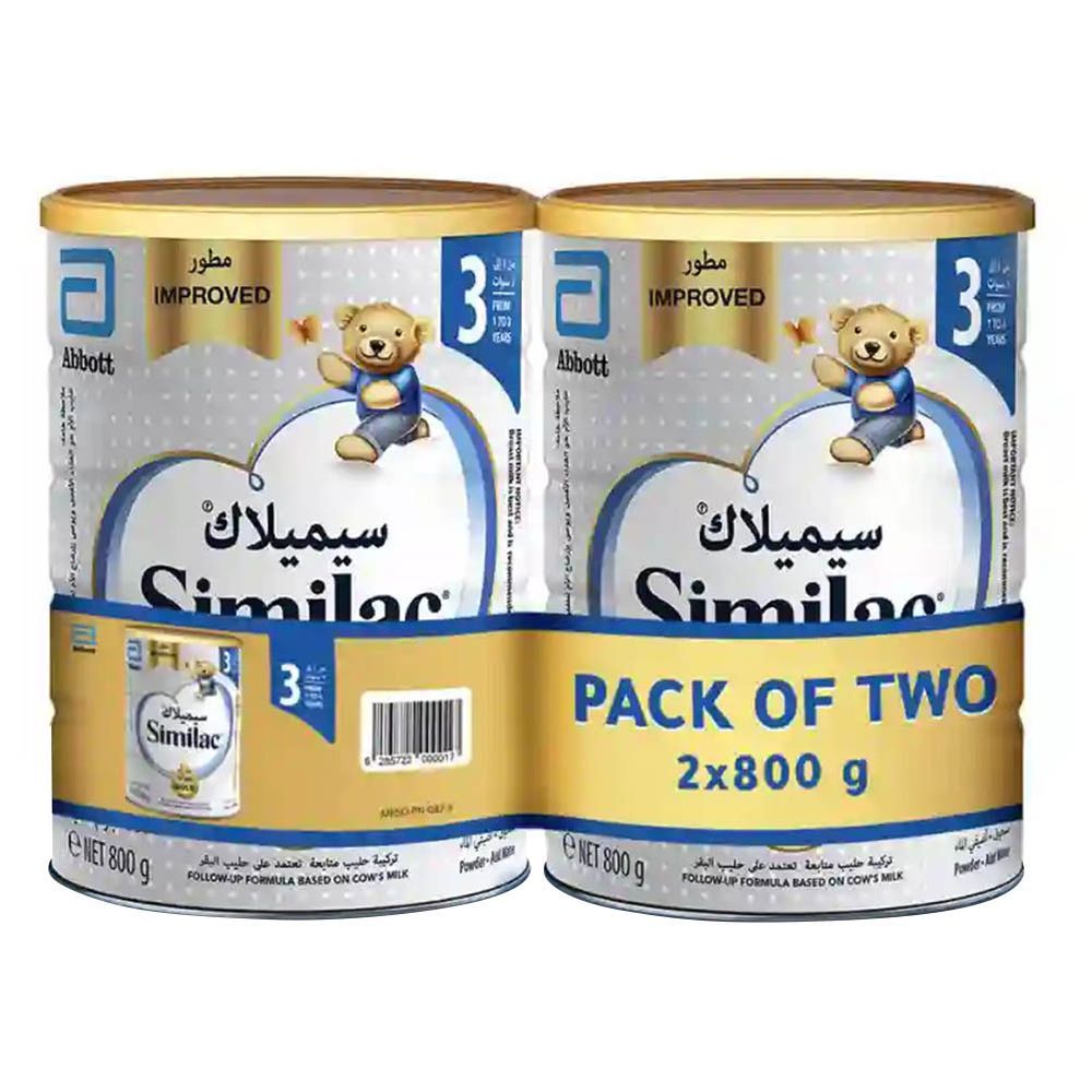 Similac - Gold Follow On Formula - 800 gm - Pack of2