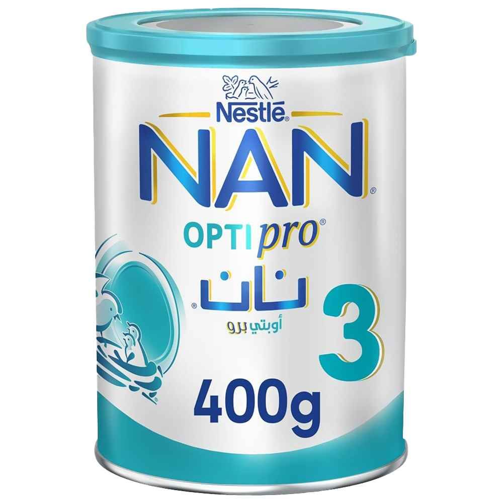 نان - مسحوق حليب الأطفال البقري أوبتيبرو المرحلة 3 - 400 جم