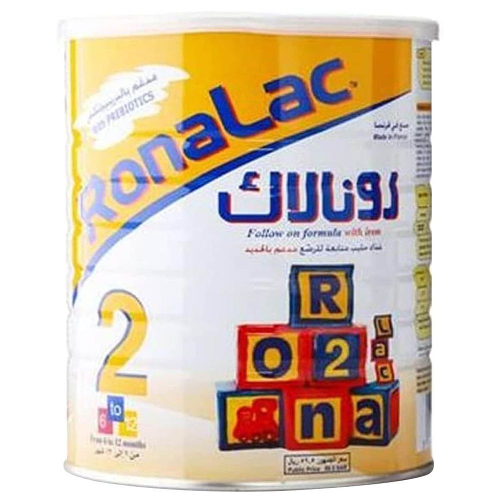 رونالاك - مسحوق حليب أطفال رقم 2 المدعم بالحديد - 1700 جم