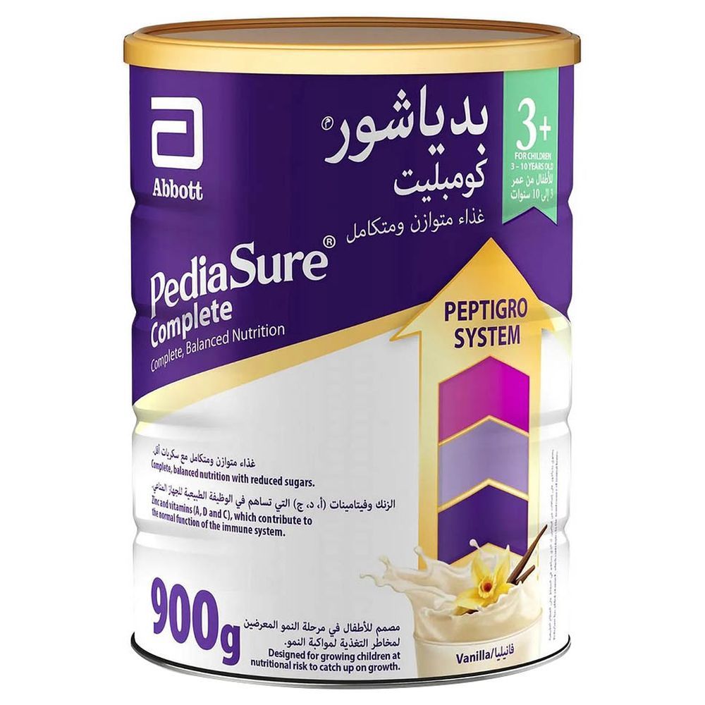 Pediasure - Complete Balanced Nutrition Milk - Vanila - 900 gm