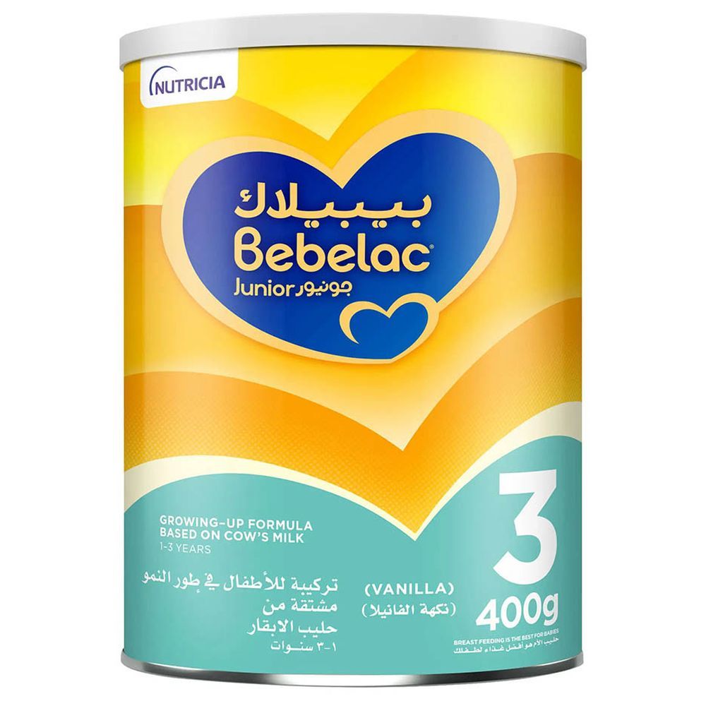 Bebelac - Growing Up Stage 3 Mlik Formula - Vanilla - 400 gm