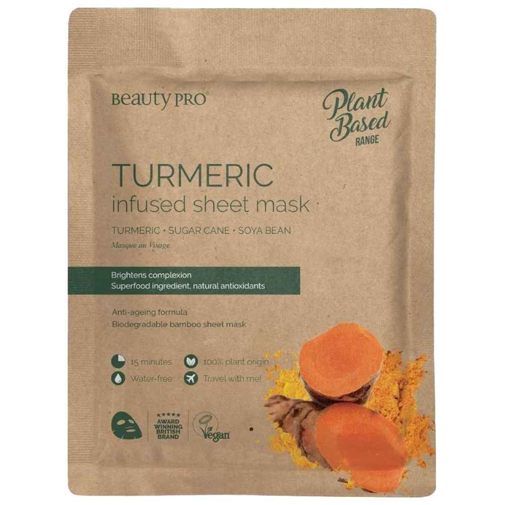Beautypro - Turmeric Brightening Sheet Mask - 22 ml