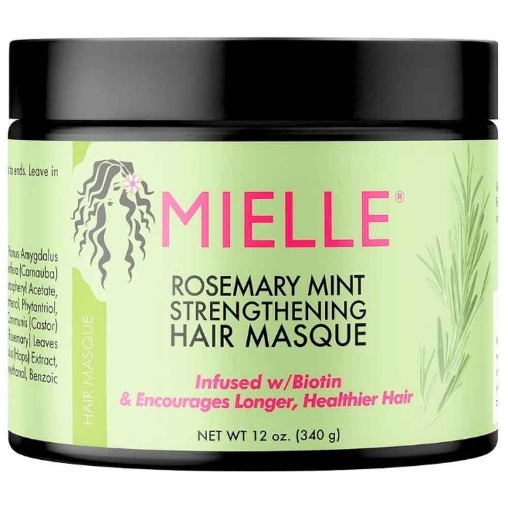 Mielle - Rosemary Mint Strengthening Hair Masque - 340 gm