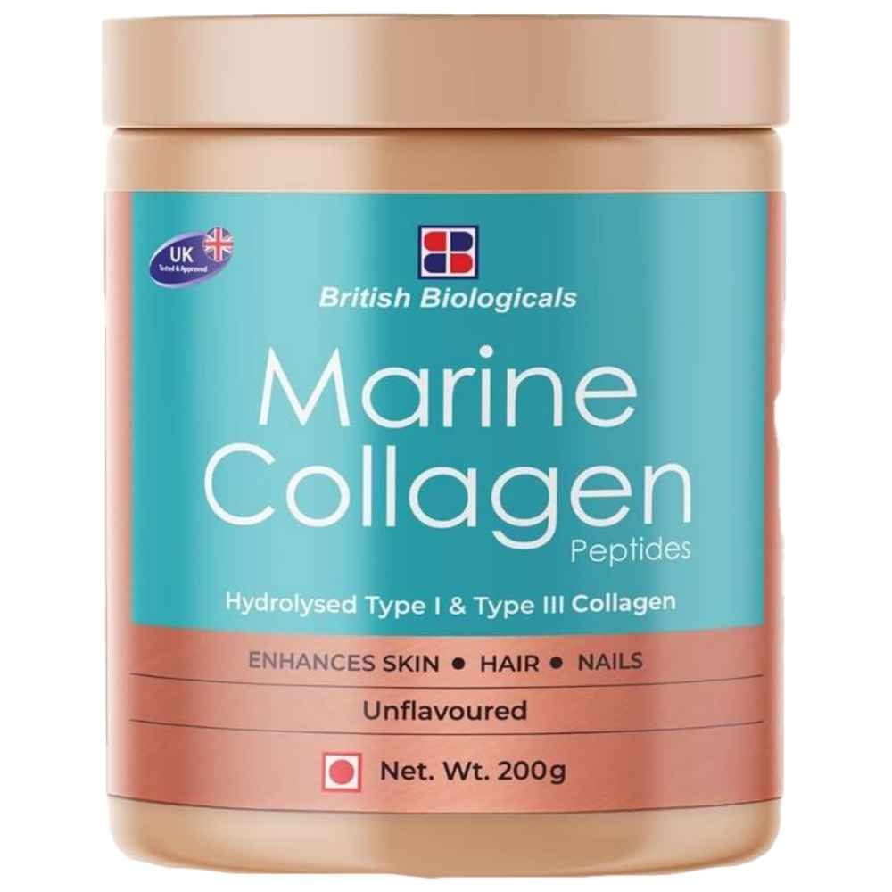 British Biologicals - Marine Collagen Peptides - 200 gm