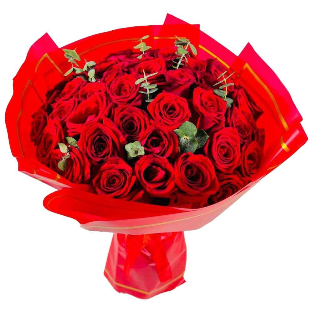 RR Luxury Flowers - Siberian Rose Flower Bouquet