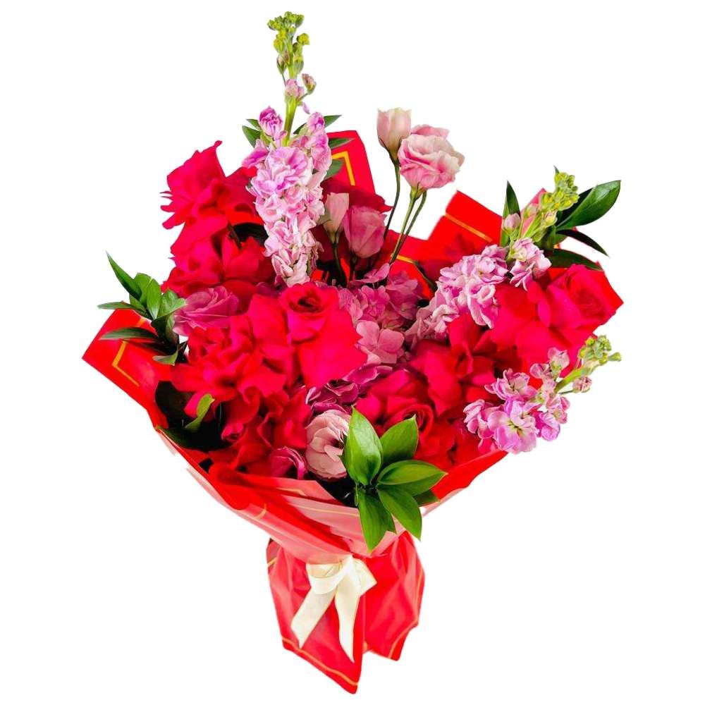RR Luxury Flowers - Pearl Bloom Flower Bouquet