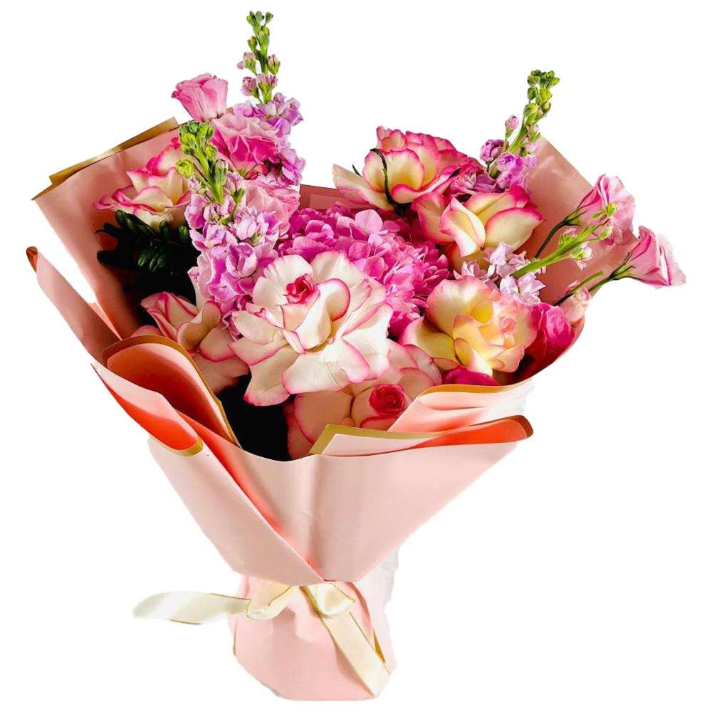 RR Luxury Flowers - Floral Drop Flower Bouquet