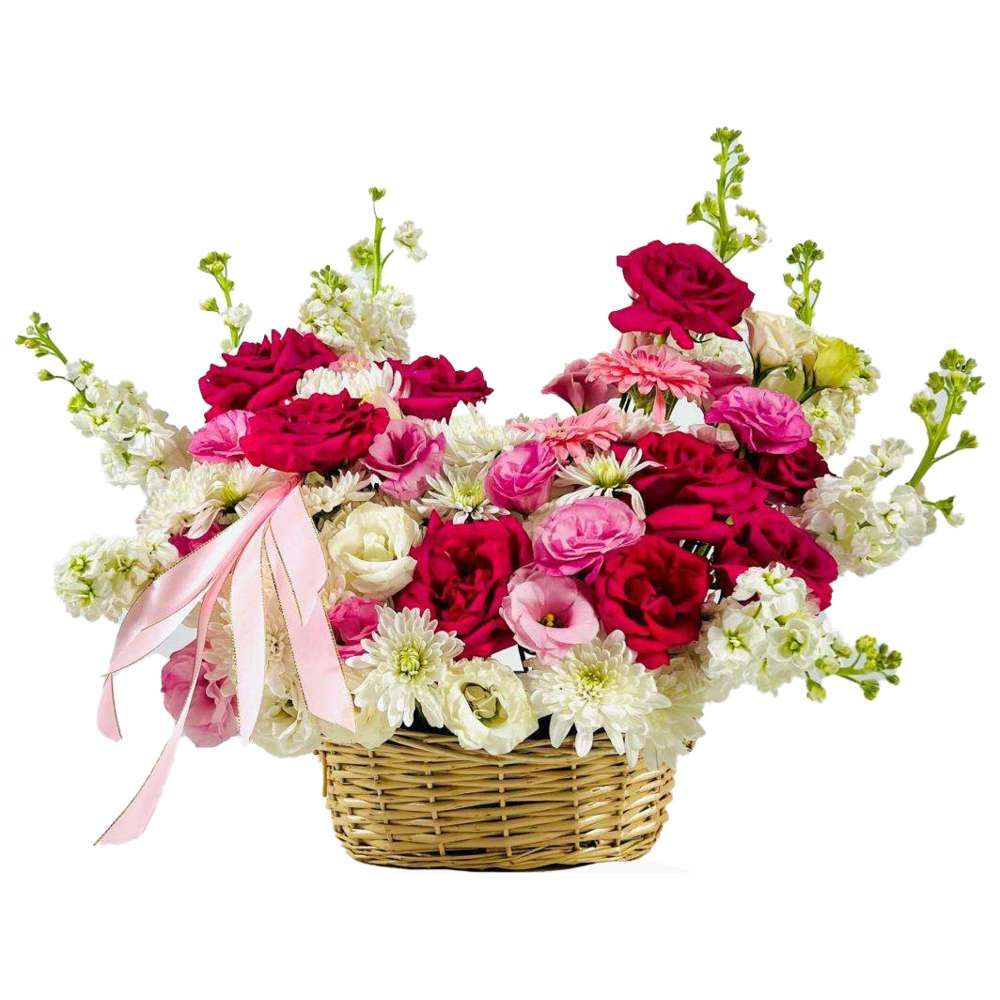 RR Luxury Flowers - Pink Cloud Flower Bouquet