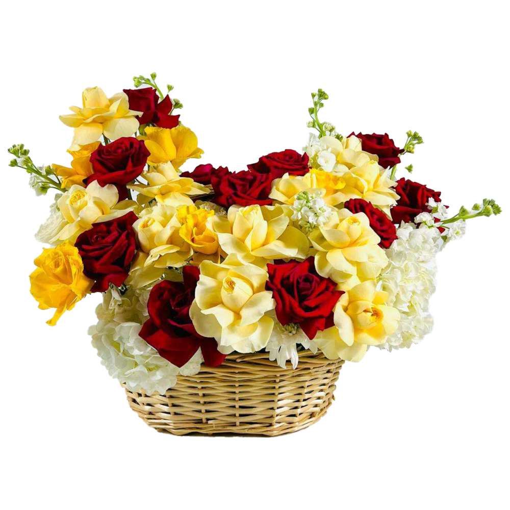 RR Luxury Flowers - Blushing Flowers Flower Bouquet