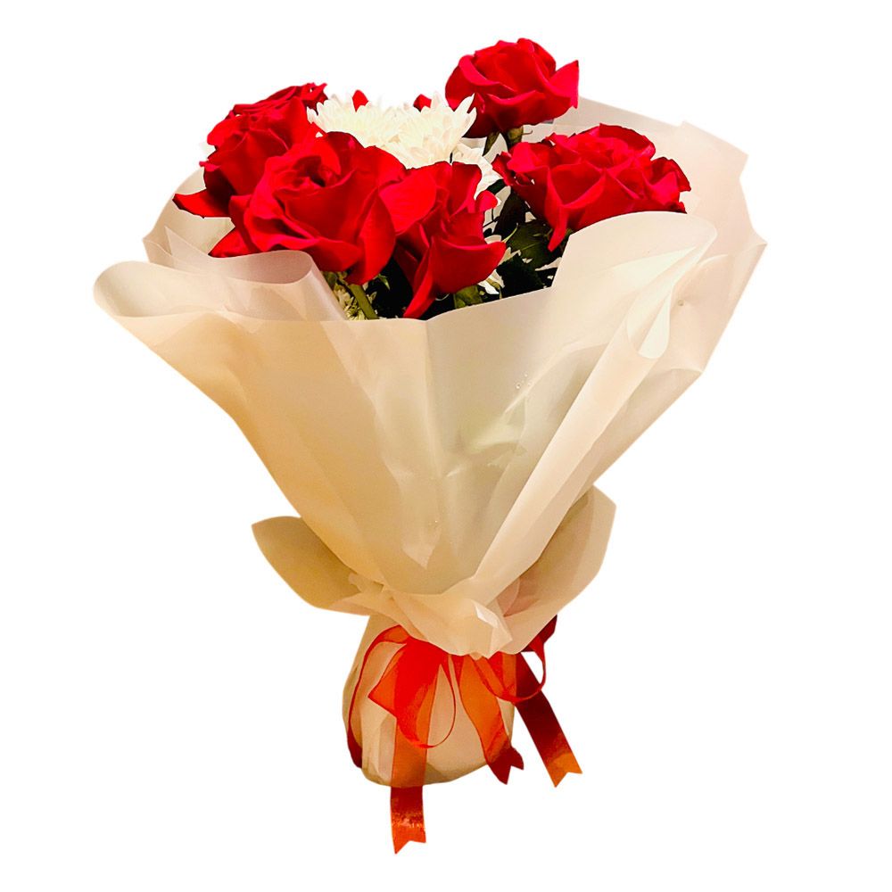 RR Luxury Flowers - Rose Cloud Flower Bouquet