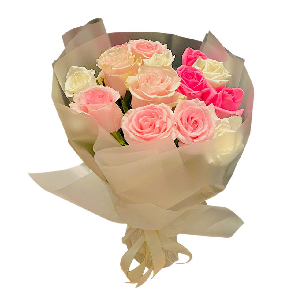 RR Luxury Flowers - Angels Blush Flower Bouquet