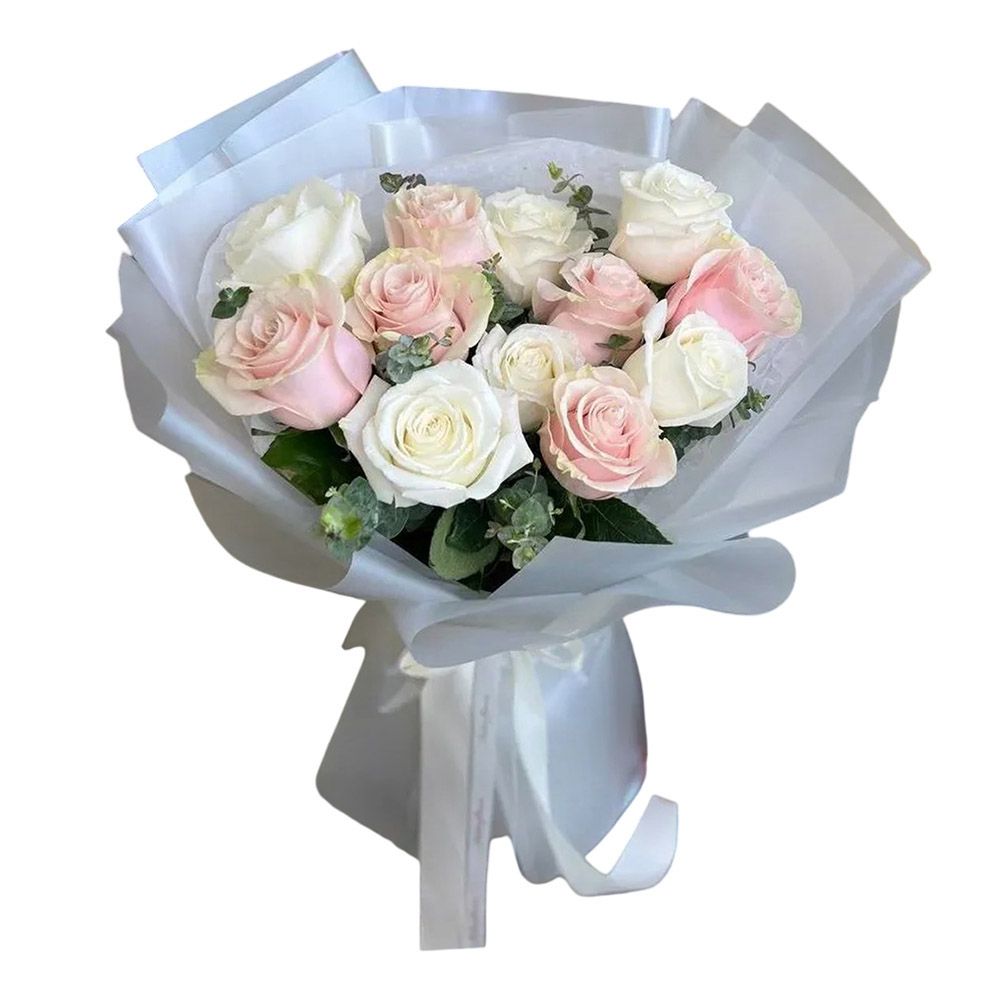 RR Luxury Flowers - Rosy Radiant Flower Bouquet