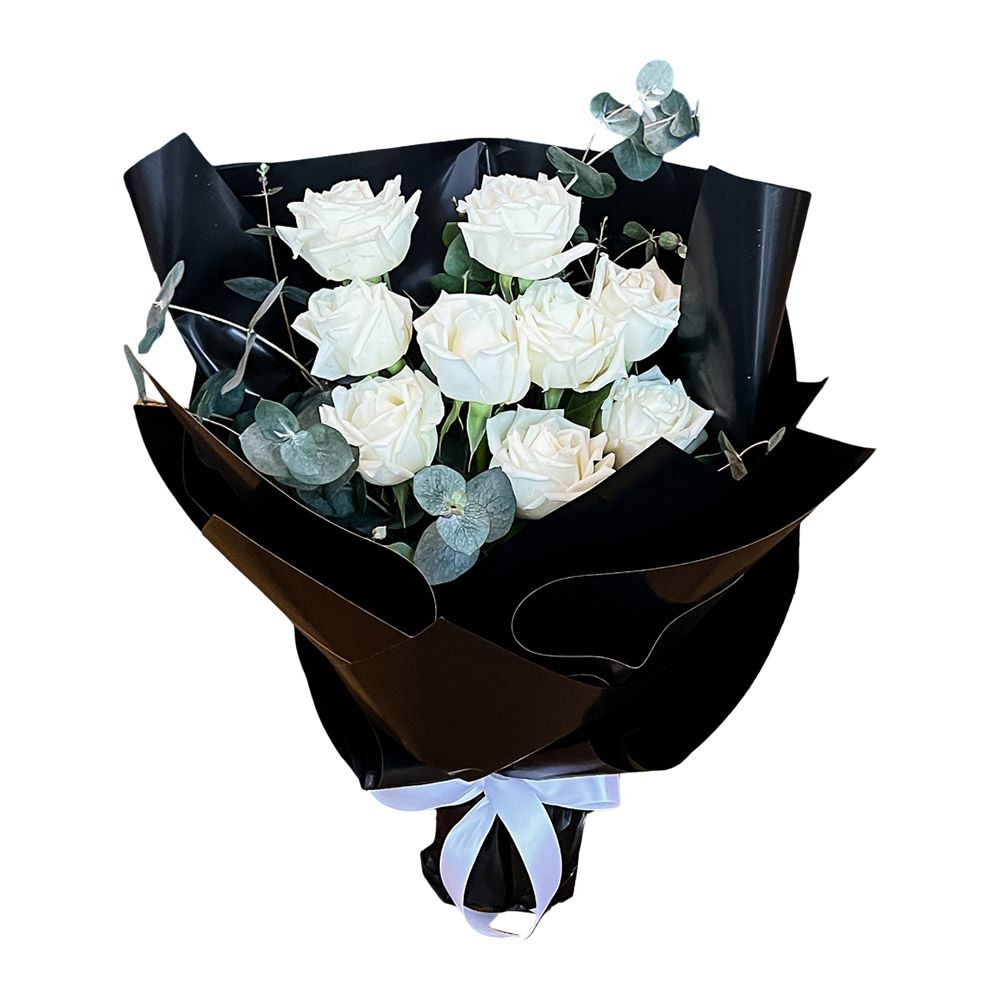 RR Luxury Flowers - White Whisper Flower Bouquet