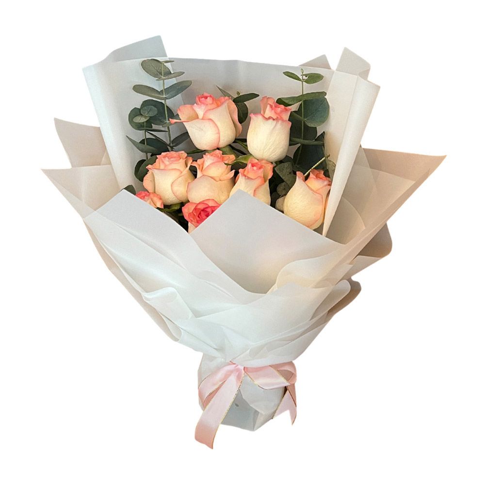 RR Luxury Flowers - Blush Elegance Flower Bouquet