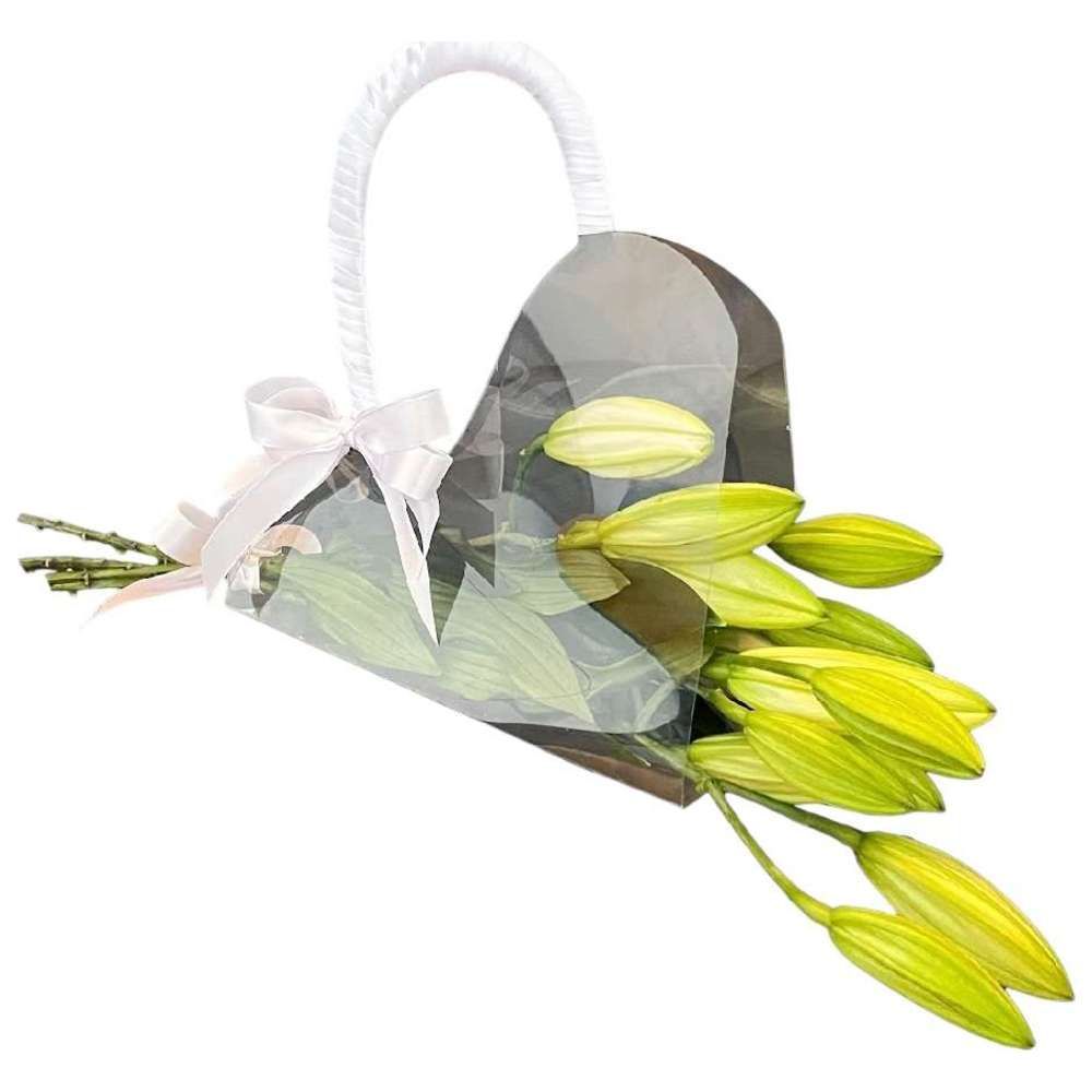 باقة زهور الزنبق الأبيض من RR Luxury Flowers