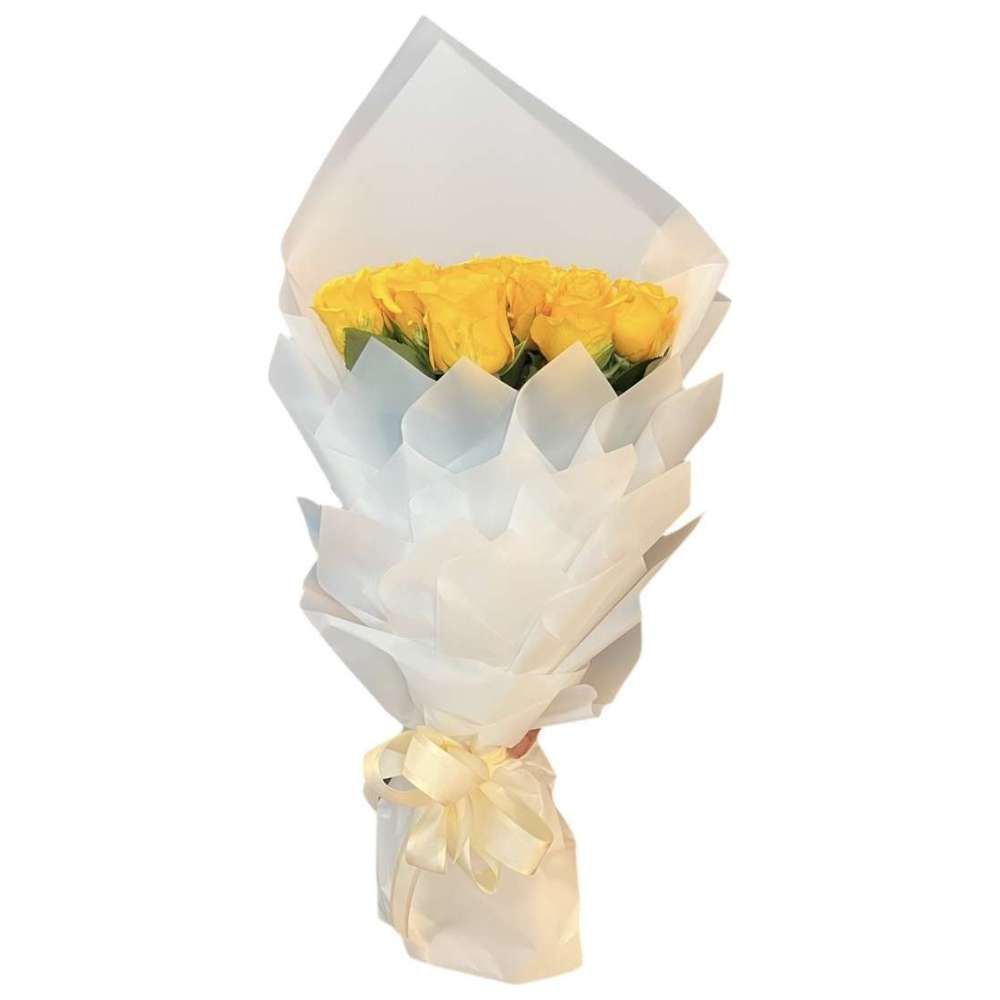 RR Luxury Flowers - Solo Flora Bouquet - Yellow