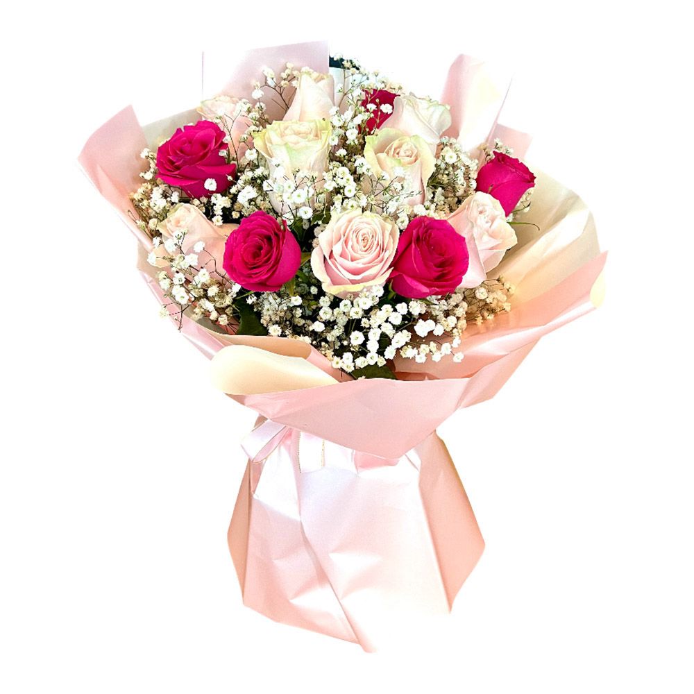 RR Luxury Flowers - Pink Symphony Flower Bouquet