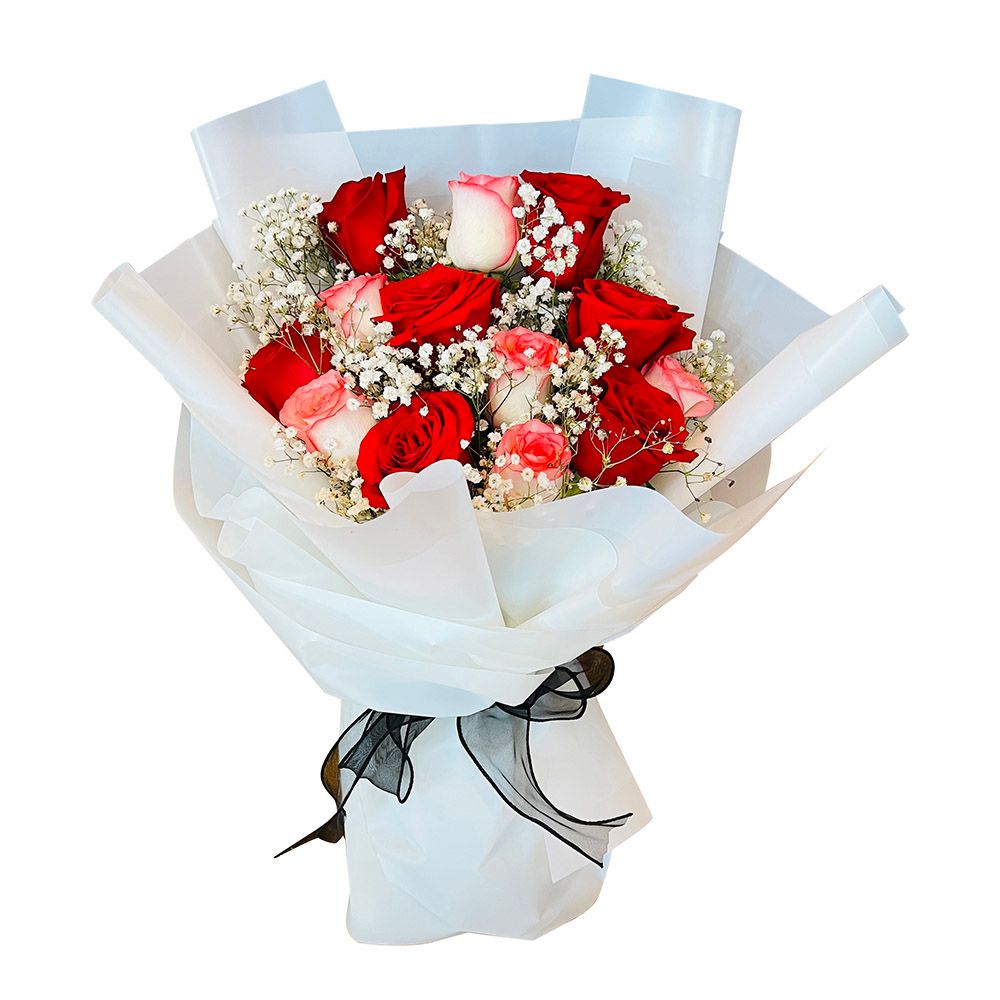 RR Luxury Flowers - Amber Passion Flower Bouquet