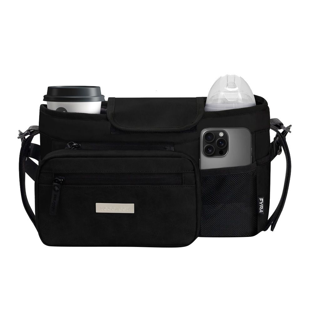 Neobreez - Universal Fyra Baby Stroller Organizer - Black