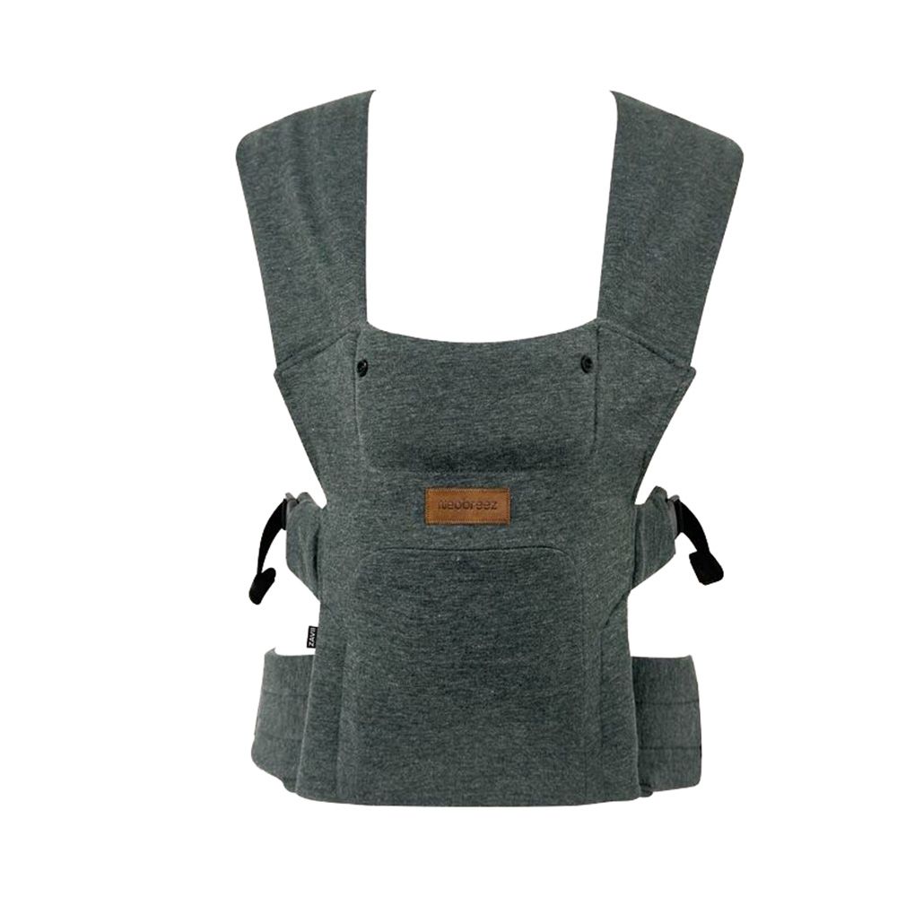 Neobreez - 2-In-1 Zavii Baby Carrier w/ Head Support - Dark Grey