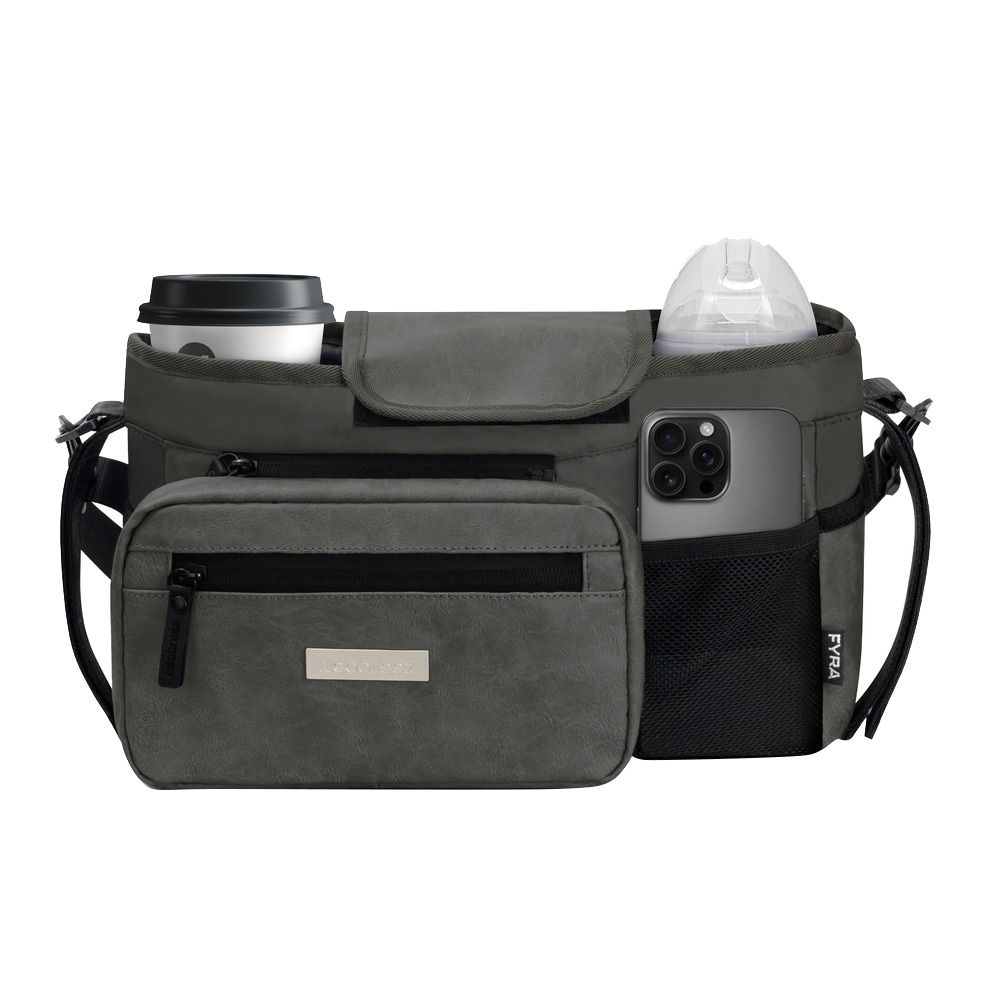 Neobreez - Universal Fyra Baby Stroller Organizer - Dark Grey