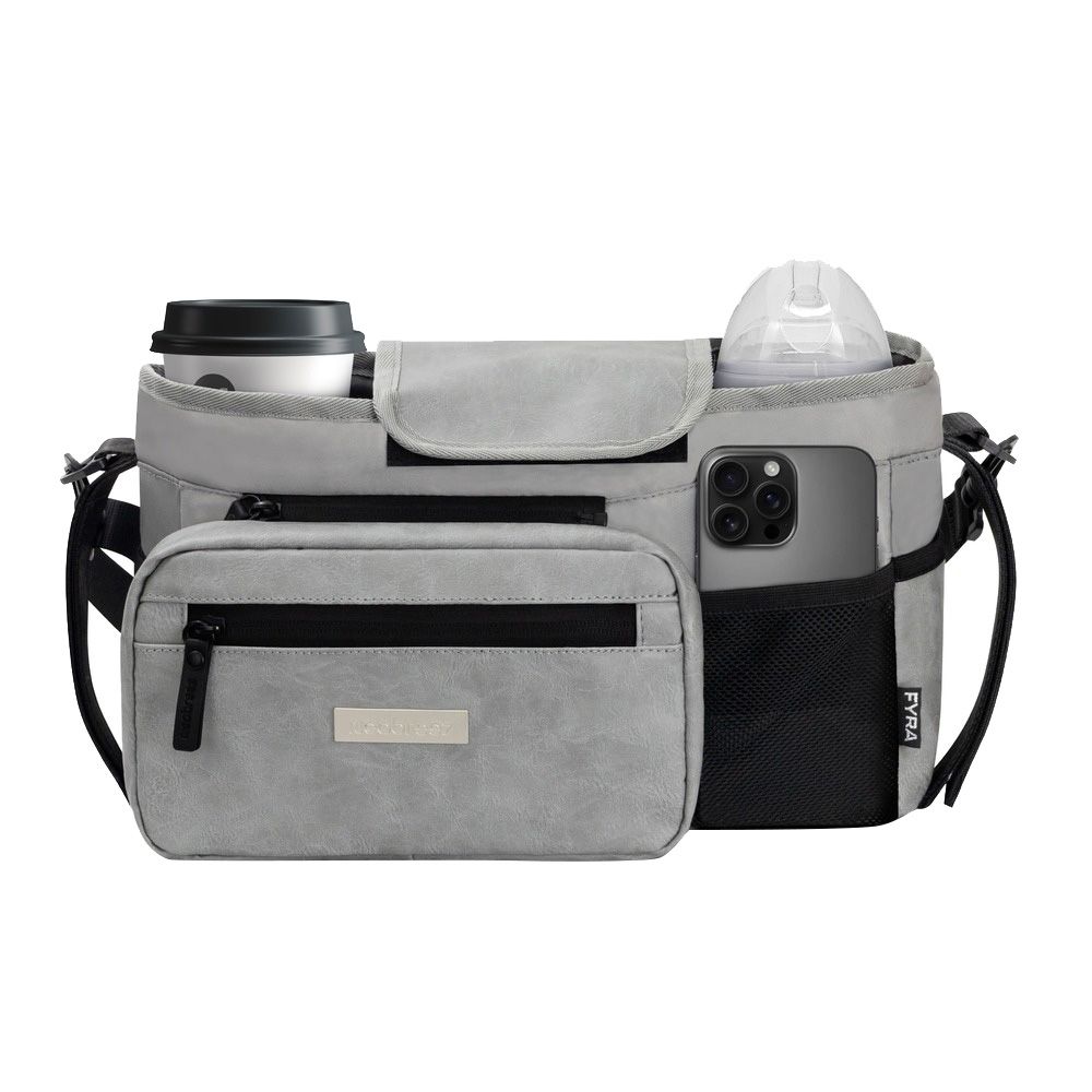 Neobreez - Universal Fyra Baby Stroller Organizer - Stone Grey