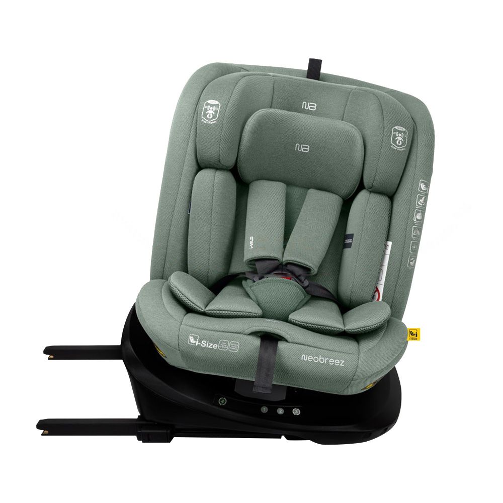 Neobreez - I-Vilo 360-Degree Swivel Car Seat - Green