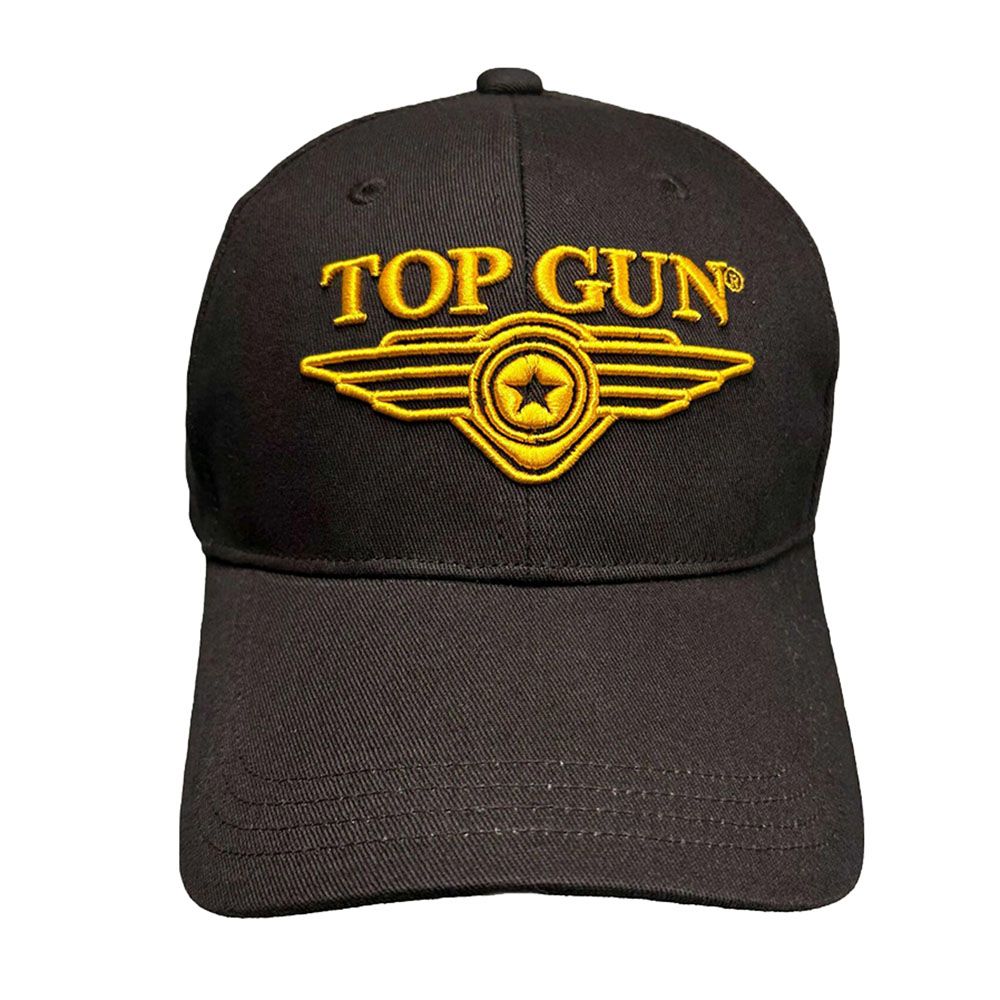 Top Gun - Kids 3D Logo Cap - Brown/Mustard