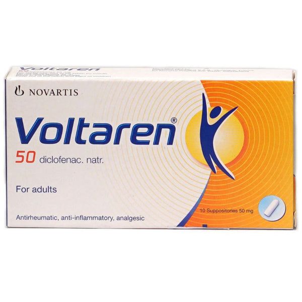 Voltaren 50mg - 10 Suppository