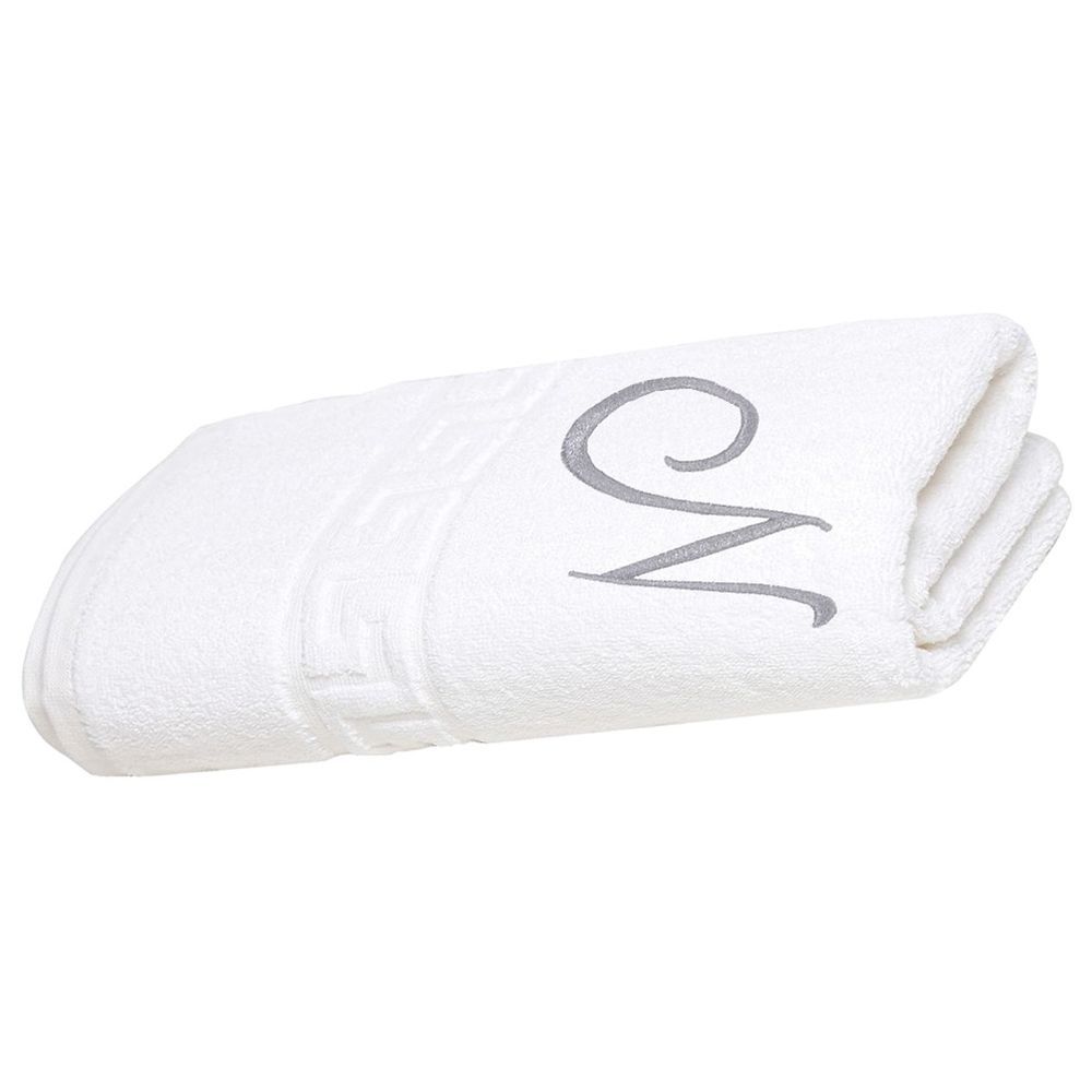 Byft - Magnolia Premium Bath Towel - N Letter Embroidery