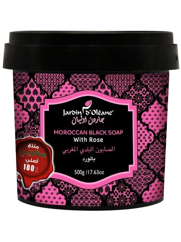 Jardin D’oleane - Moroccan Soap With Rose - 500g