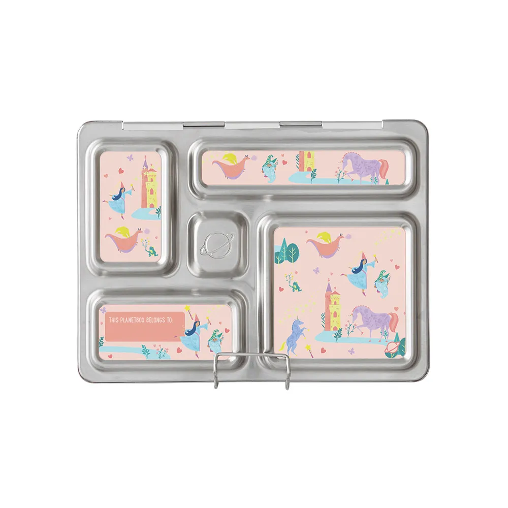 Planetbox - Rover Lunchbox Magnets 4pc Set - Fairytale Fantasy