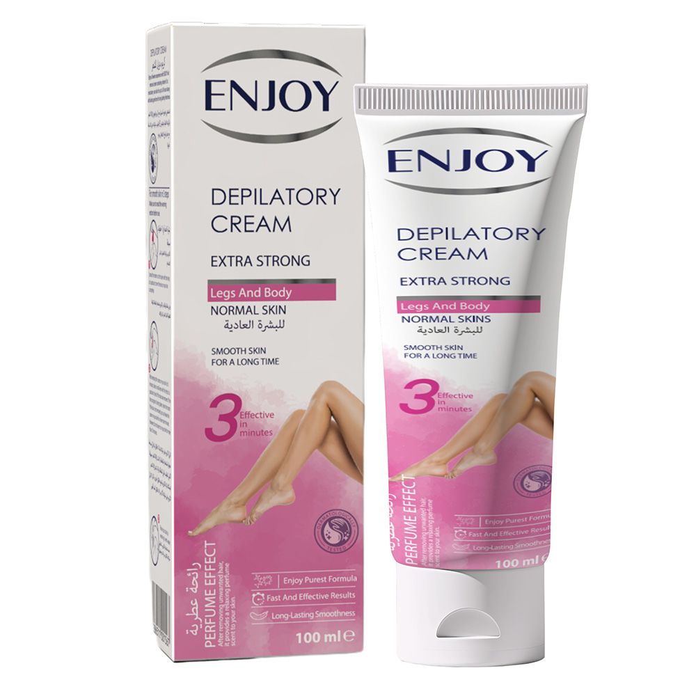 Enjoy - Depilatory Cream For Legs & Body - Normal Skin - 100 ml