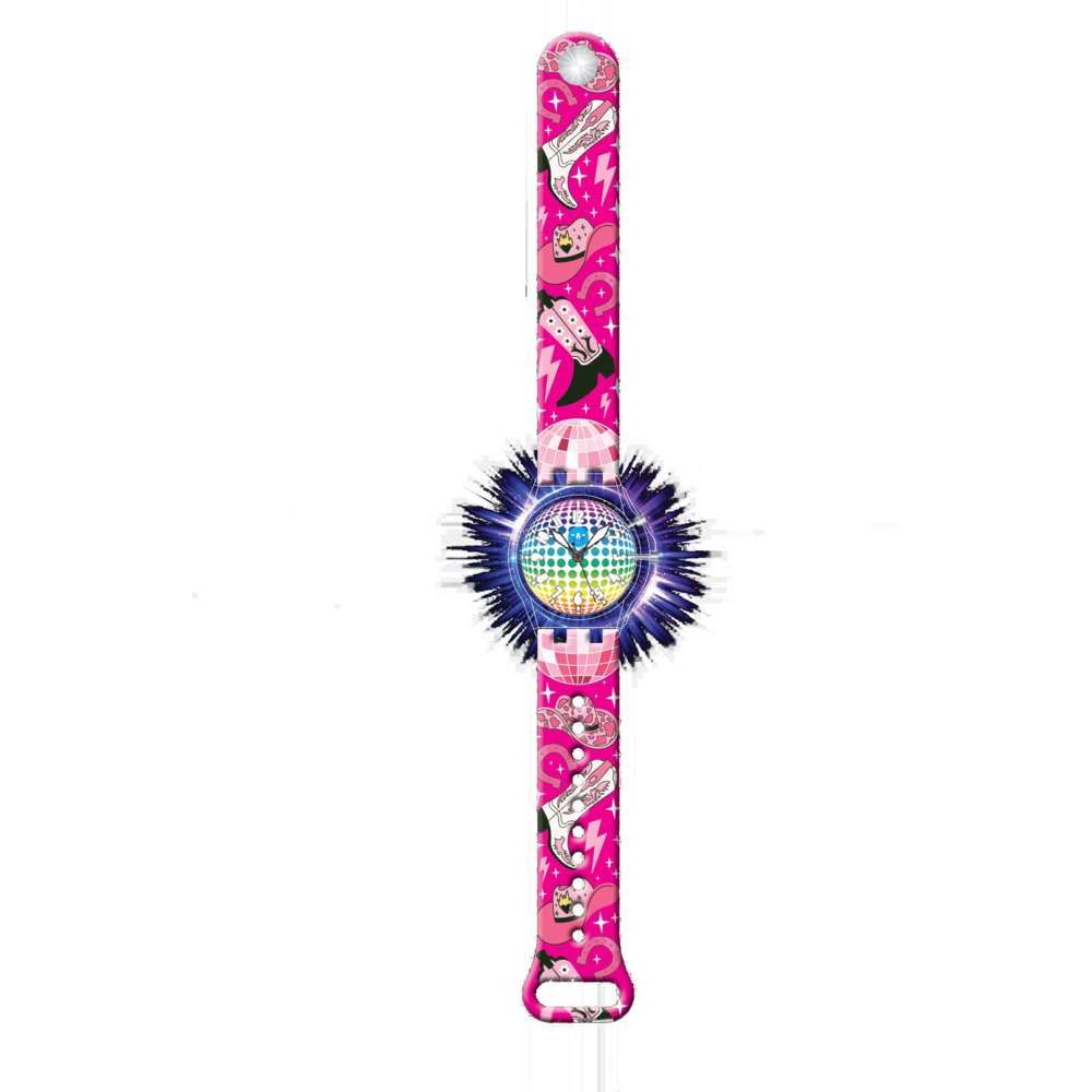 Watchitude Girl's Glow Light Up Watch - Texas Disco