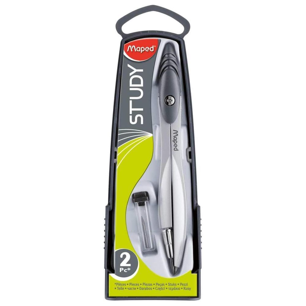 Maped - Study Compass And Leads Set - Color May Vary