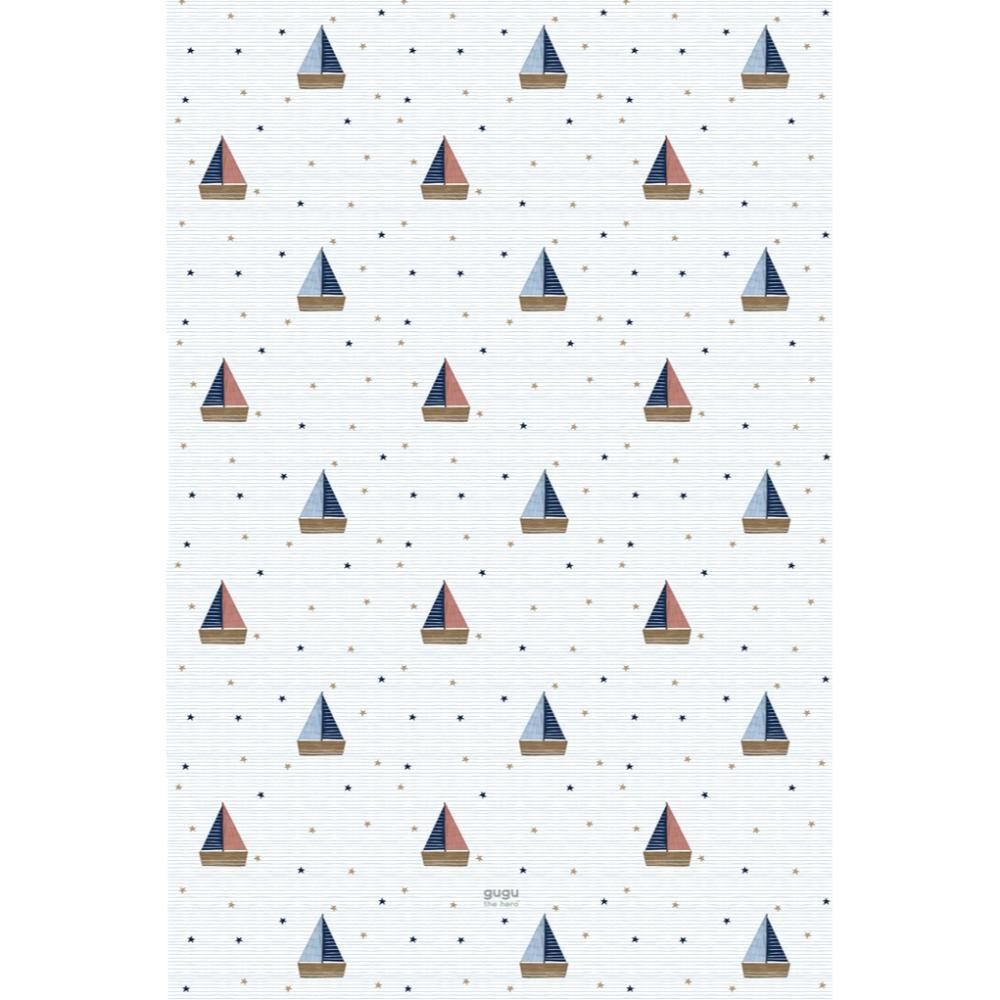 Gugu The Hero - Natural Rubber Mat - Little Sailor
