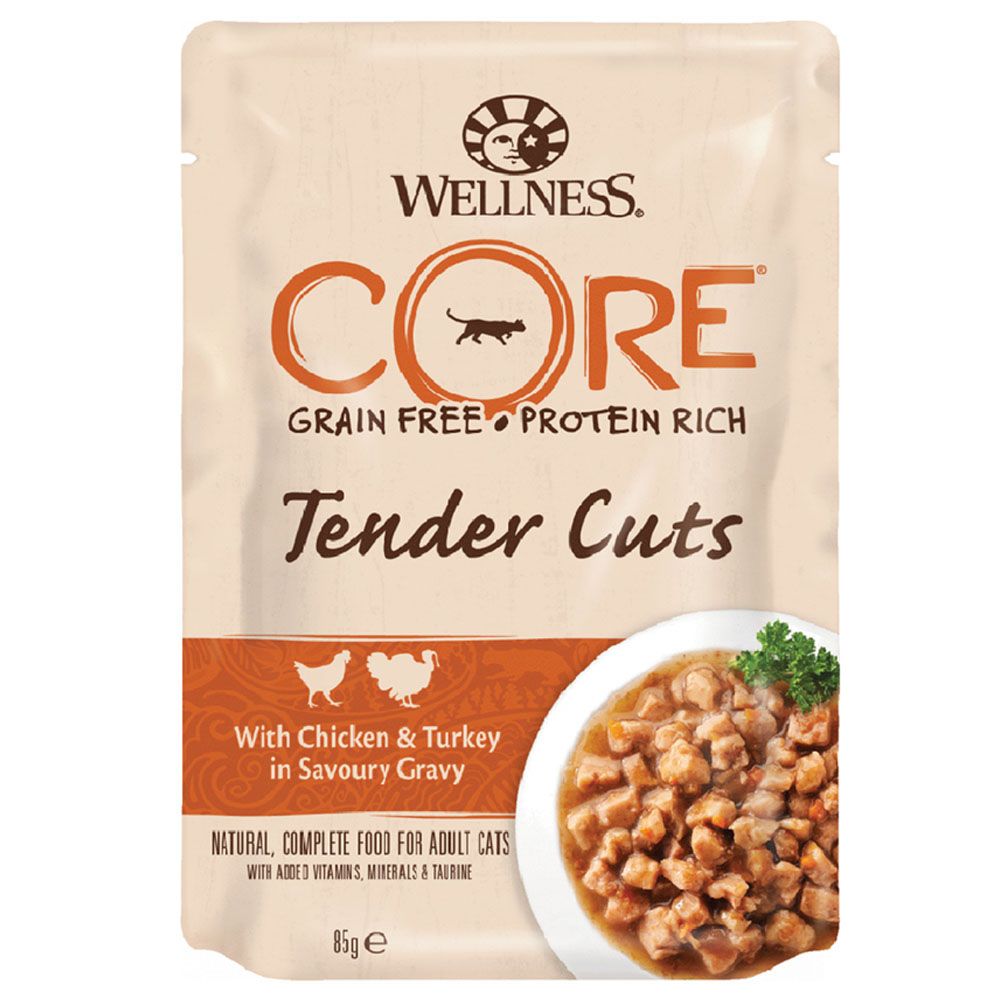 Wellness - Core Chicken And Turkey Wet Cat Food - 85 g - Pack of 24