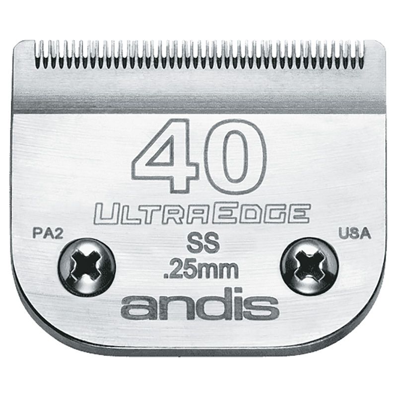 Andis - UltraEdge Detachable Clipper Blade - Silver - 0.25 mm