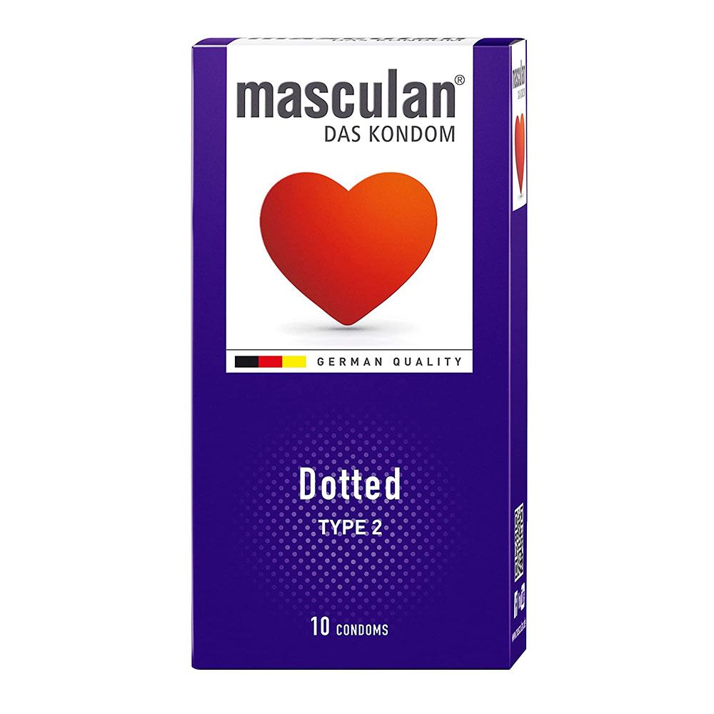 Masculan - Dotted Condoms - 10 Pcs