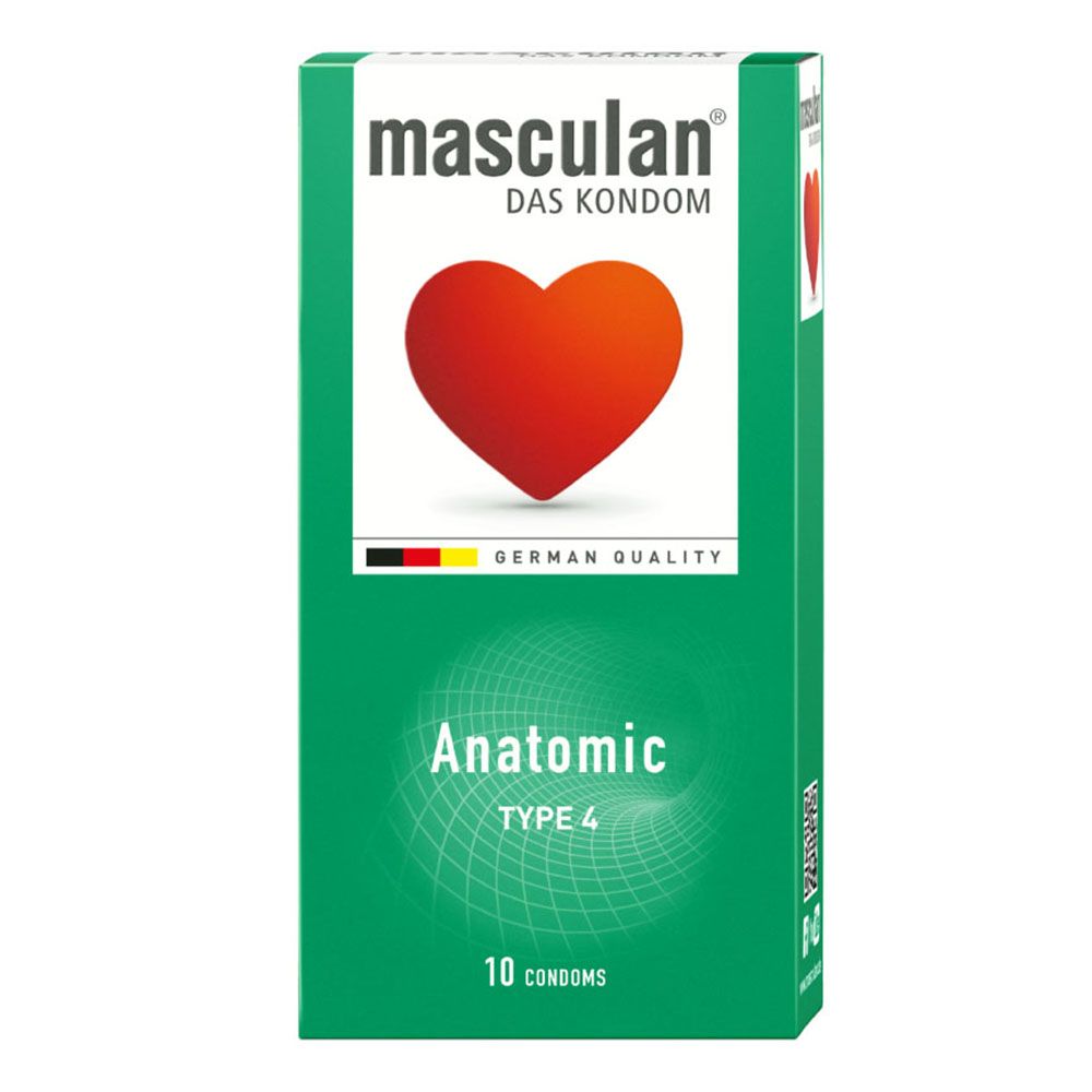 Masculan - Anatomic Condoms - 10 Pcs