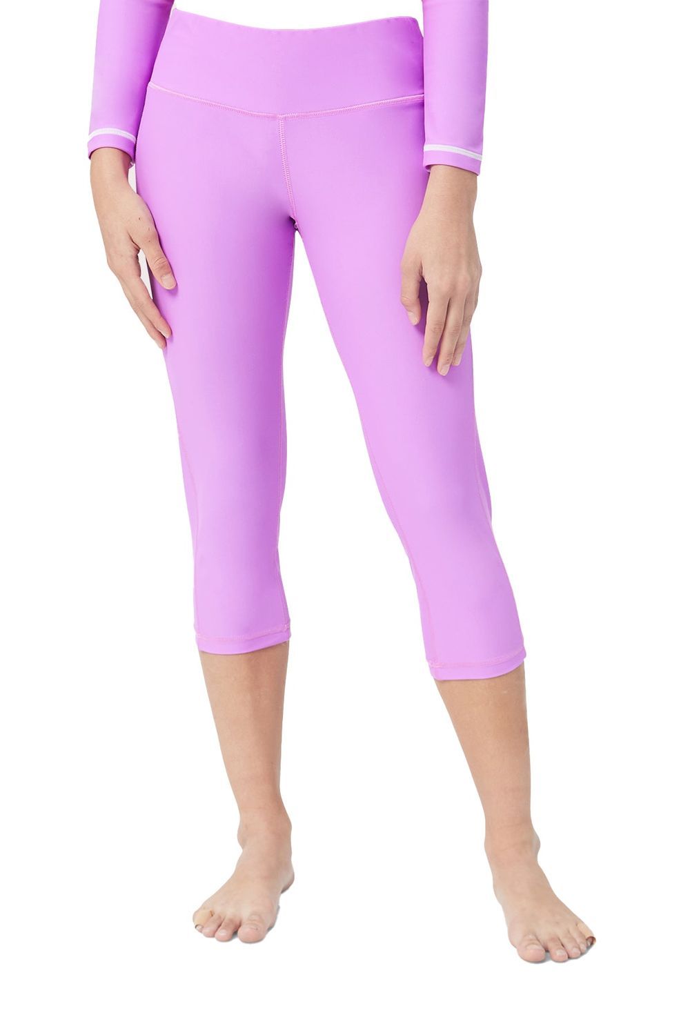 Coega Sunwear - Girl's Tie Dye 3/4 Tights - Pink/Blue